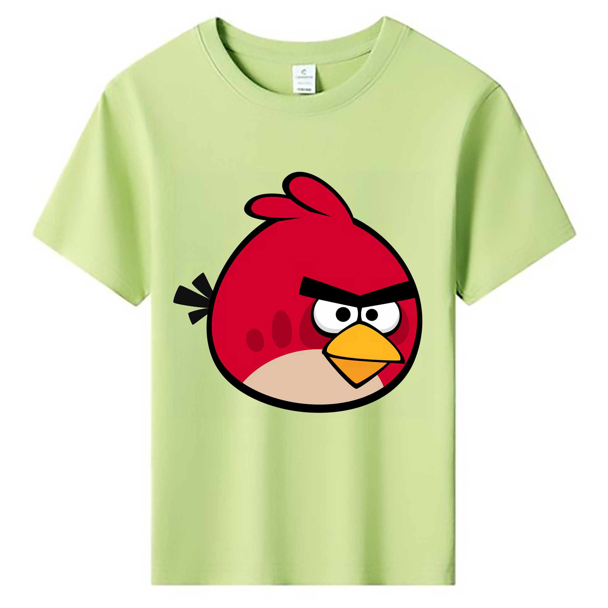 （画像用） Angry Birds アングリーバード 綿100％キッズTシャツ（フロントプリント）